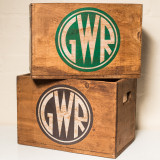 GWR Pine Vintage Storage Box.